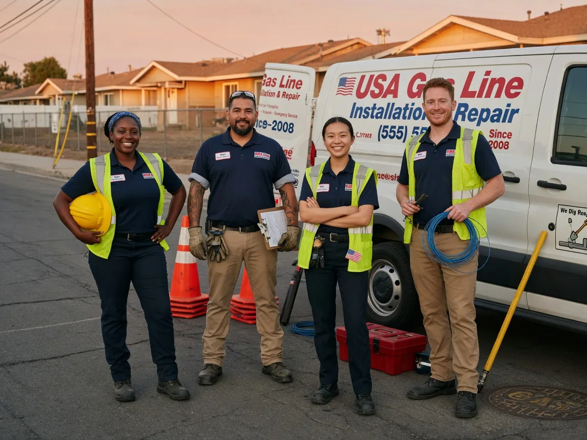 Gas Line Installation company in New Paris, IN