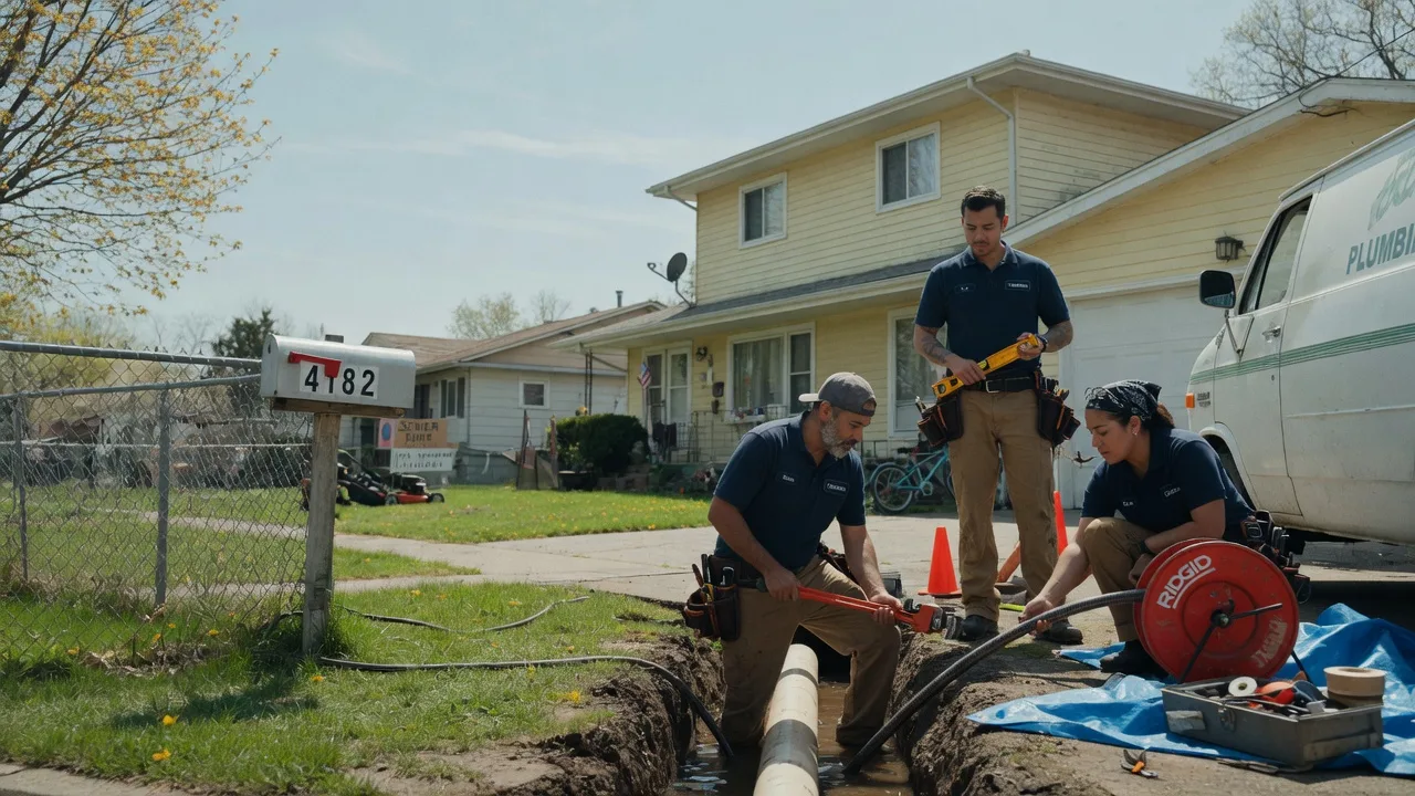 Gas Line Repair in New Paris, IN near me